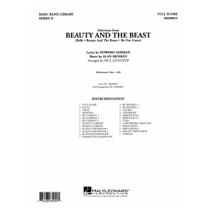 Selections from Beauty and the Beast - Full Score